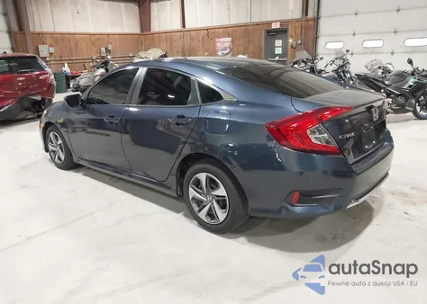 2020 Honda Civic Lx из США, поврежденный, VIN 2HGFC2F65LH512041